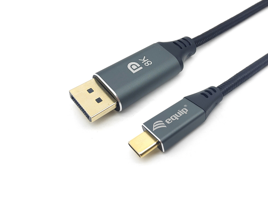 Equip A 1.4 Macho Macho 1M /60Hz – USB-C / DisplayPort