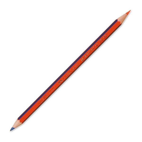 Faber-Castell Lapiz bicolor 2160 trazo 3, 3mm rojo-azul