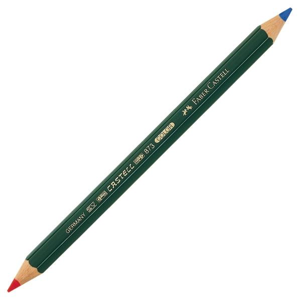 Faber-Castell Lapiz bicolor trazo 4, 3mm rojo-azul