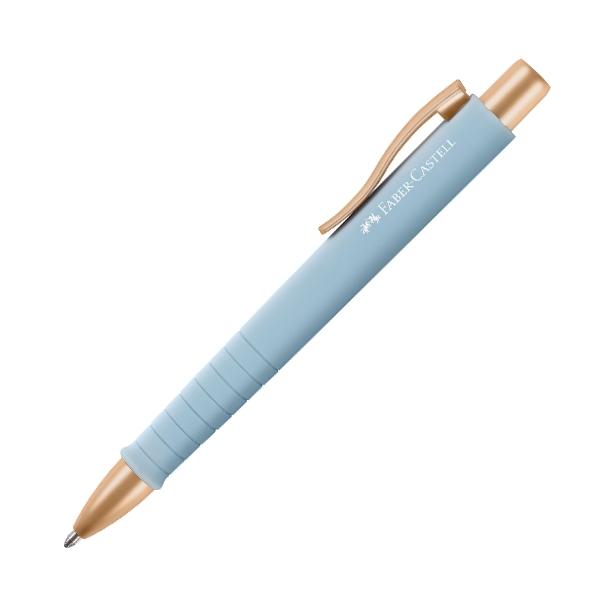 Faber-Castell boligrafo retractil Polly Ball Urban azul cielo