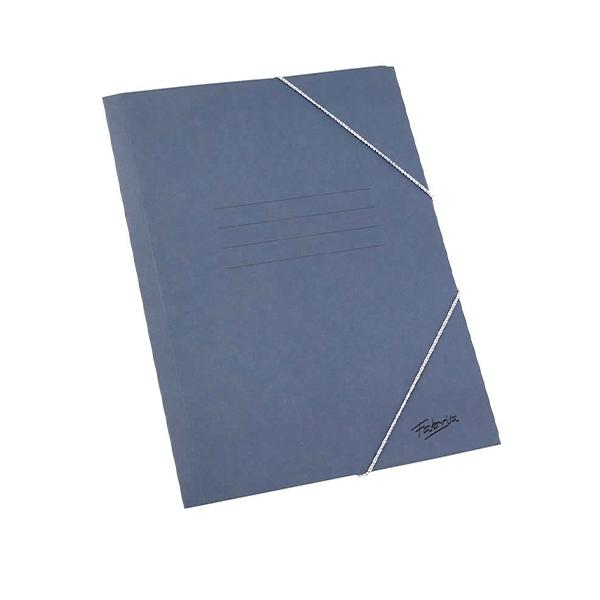 Fabrisa Carpeta carton gomas cuarto azul