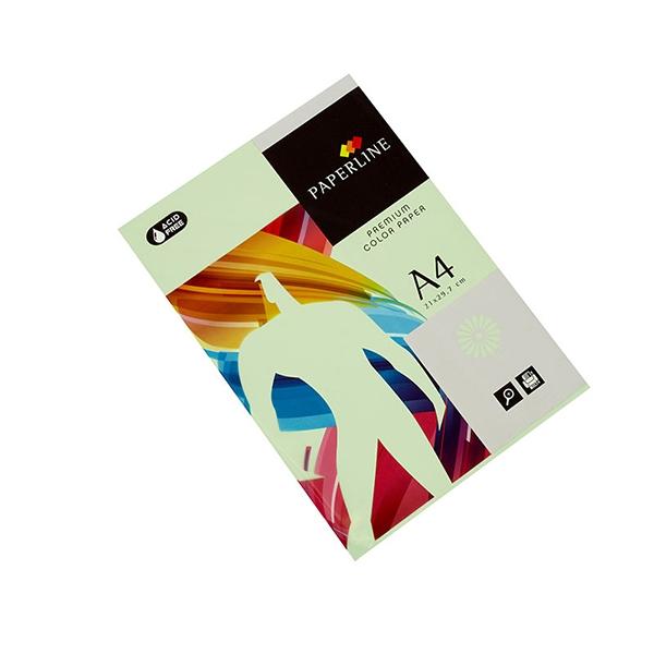 Fabrisa Paq.500h papel color 80g A4 verde laguna