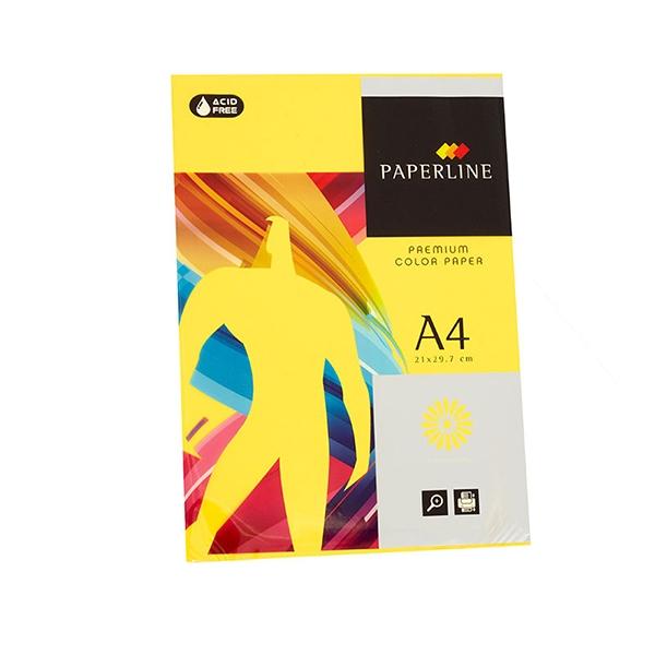 Fabrisa Paq.500h papel color 80g A4 amarillo limon