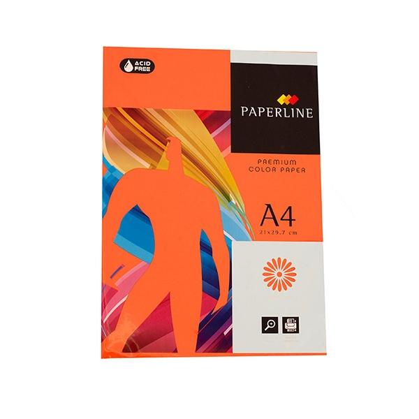 Fabrisa Paq.500h papel color 80g A4 naranja azafran