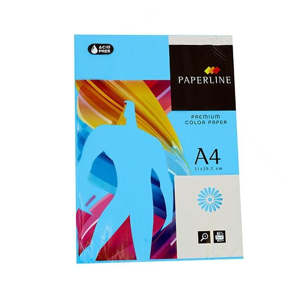 Fabrisa Paq.500h papel color 80g A4 azul turquesa