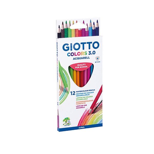 Giotto C.12 Lapices Acuarelables Colors Aquarell Colores Surtidos
