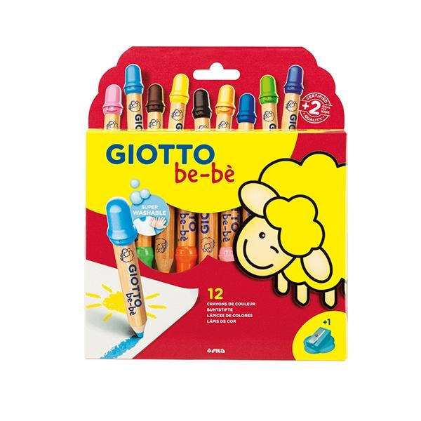 Giotto Estuche 12 Lapices Be-Be Colores Surtidos