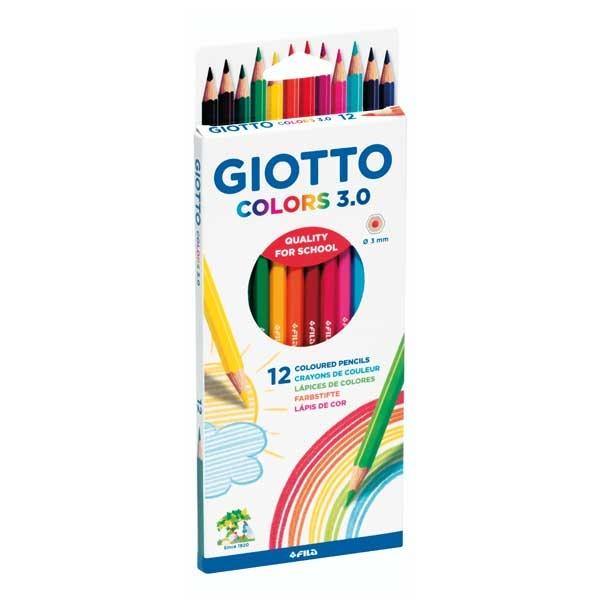 Giotto C.12 Lapices Colors 3.0 Colores Surtidos