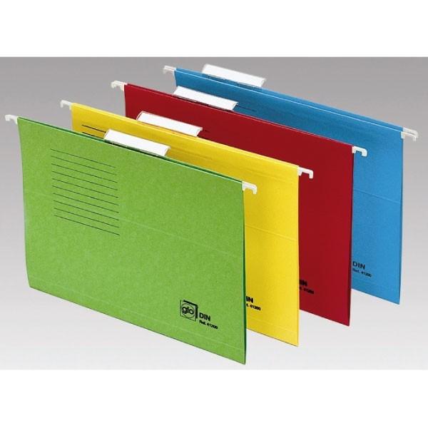 Grafoplas Carpeta colgante - Visor superior - Kraft bicolor - Varilla de plastico - A4 - Lomo…
