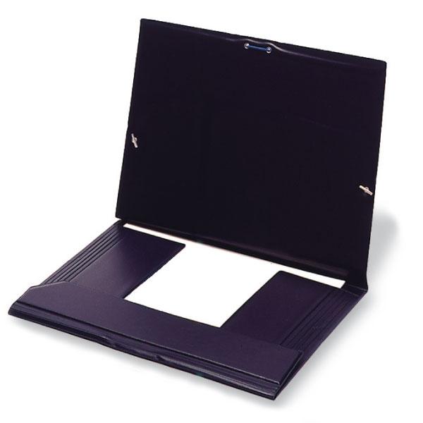 Grafoplas Carpeta gomas Pvc con solapas cuarto negro
