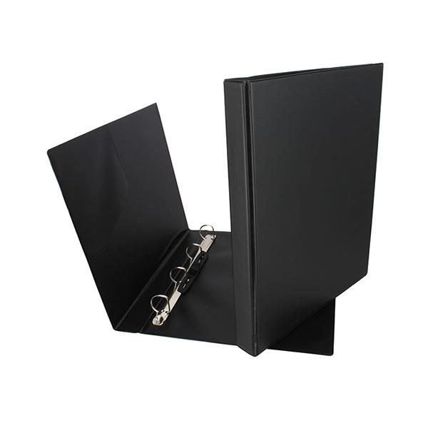 Grafoplas Carpeta Pvc 4 anillas 25mm folio negro