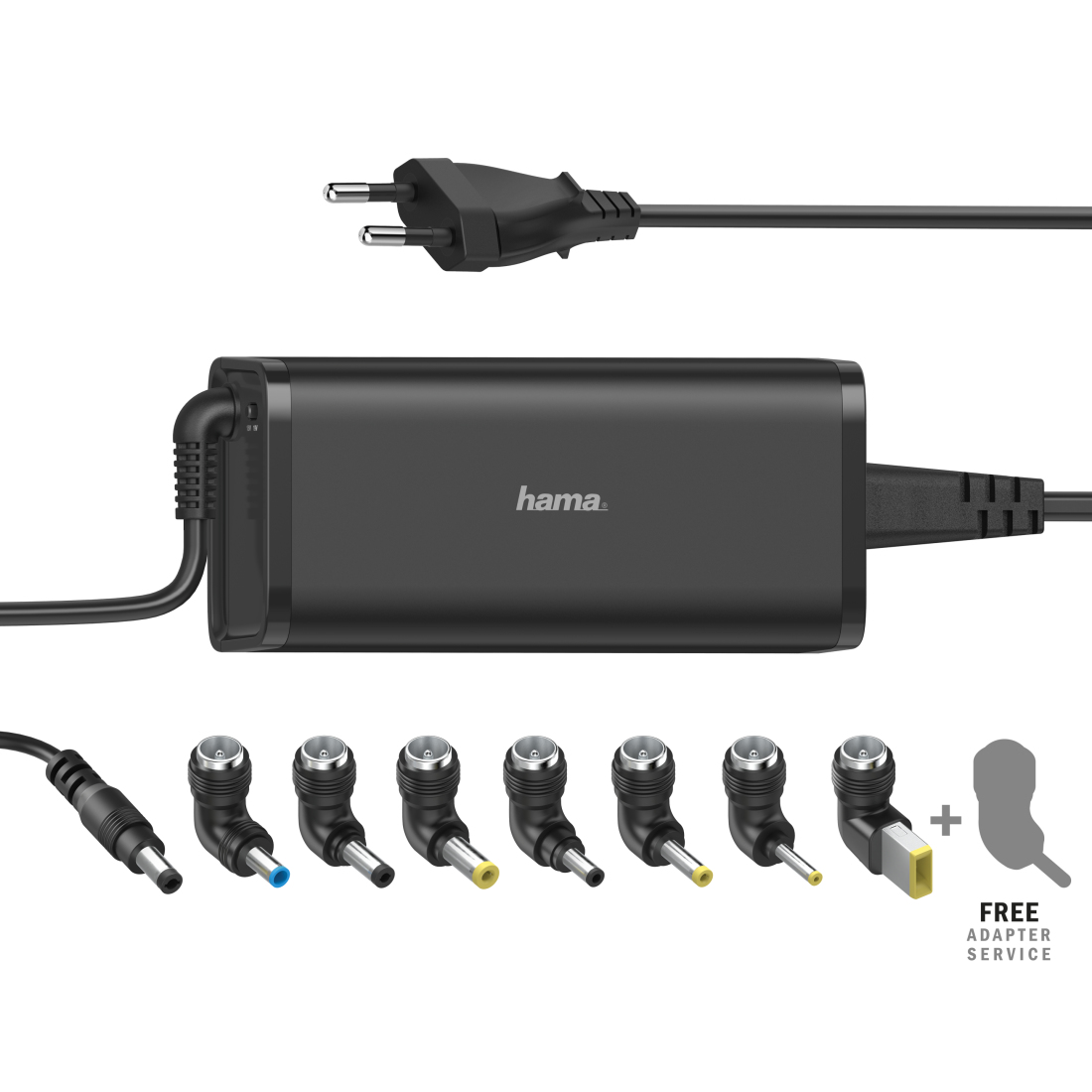 Hama Cargador universal 8 adapt., de 15-19V/90W
