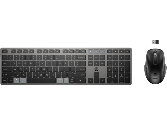 HP Combo 725 + Raton recargables multidispositivo inalambricos