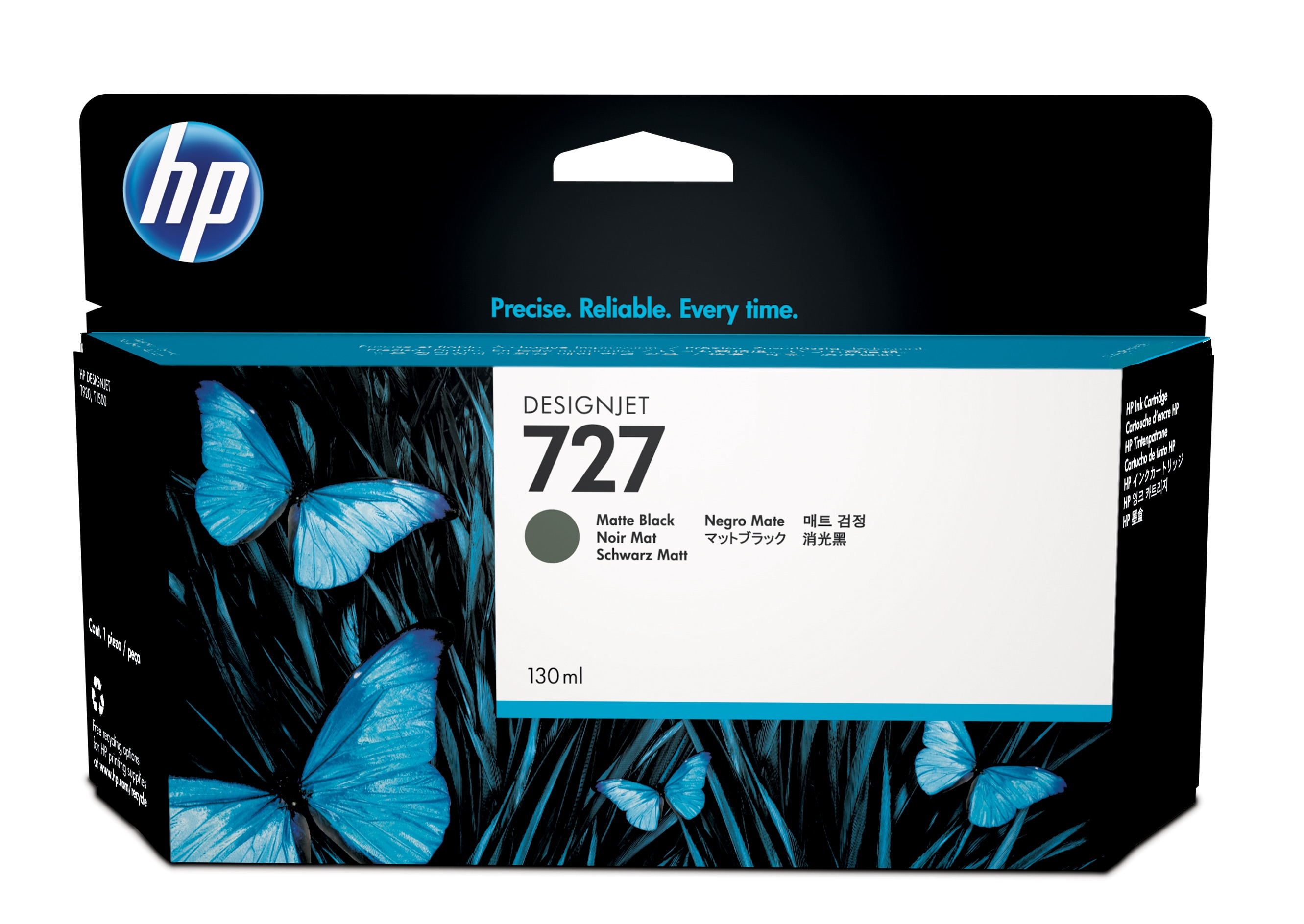 HP Designjet T920/T1500 Nº727 Cartucho Negro Mate Alta 130ml