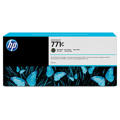 HP Cartucho Gf para Z6200 Mbk 771C 775ml Negro Mate