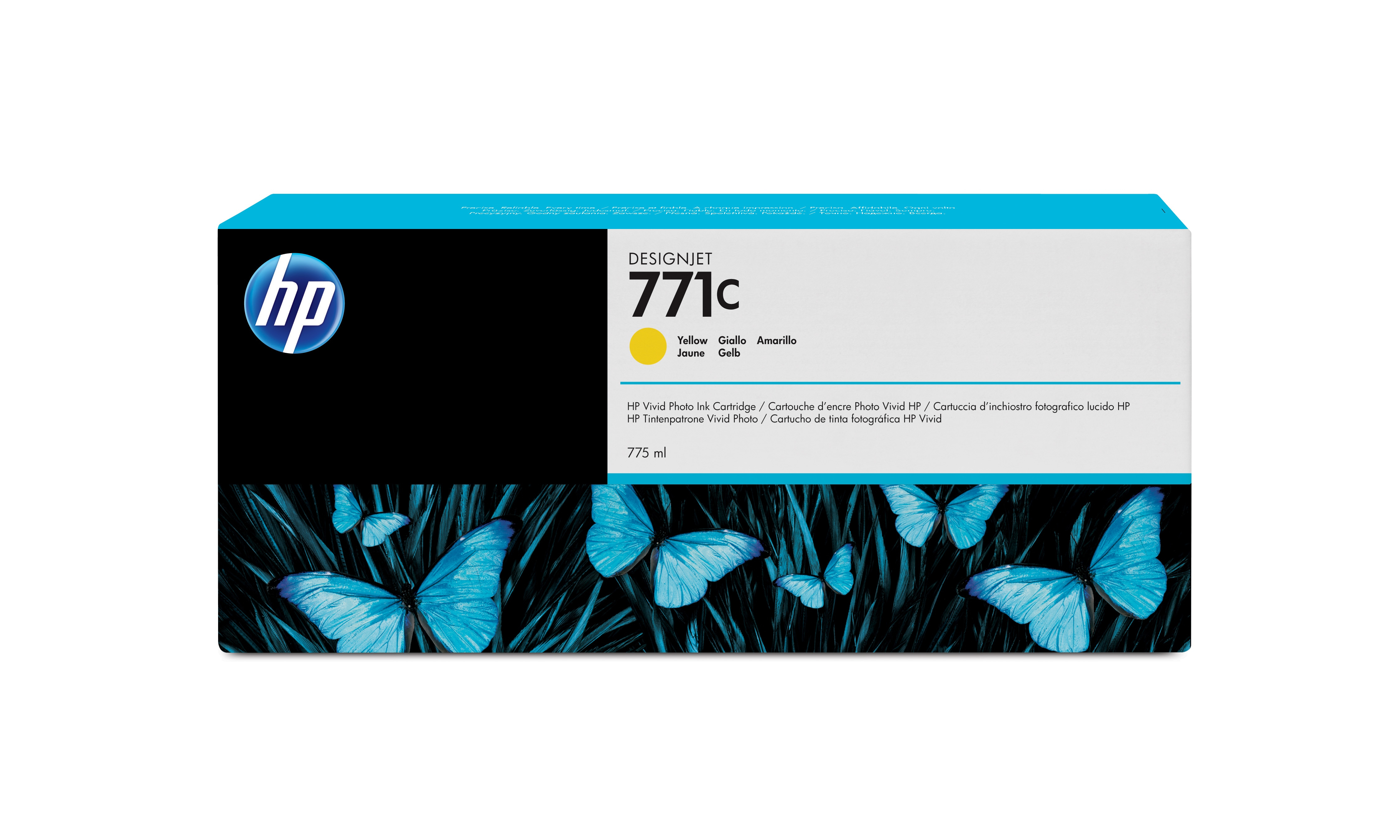 HP Cartucho Gf para Z6200 Yl 771C 775ml Amarillo