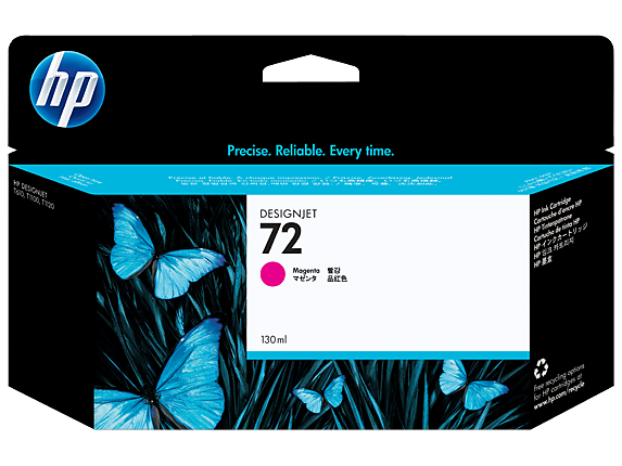 HP Designjet T610/1100 Cartucho Magenta nº72 (130ml)