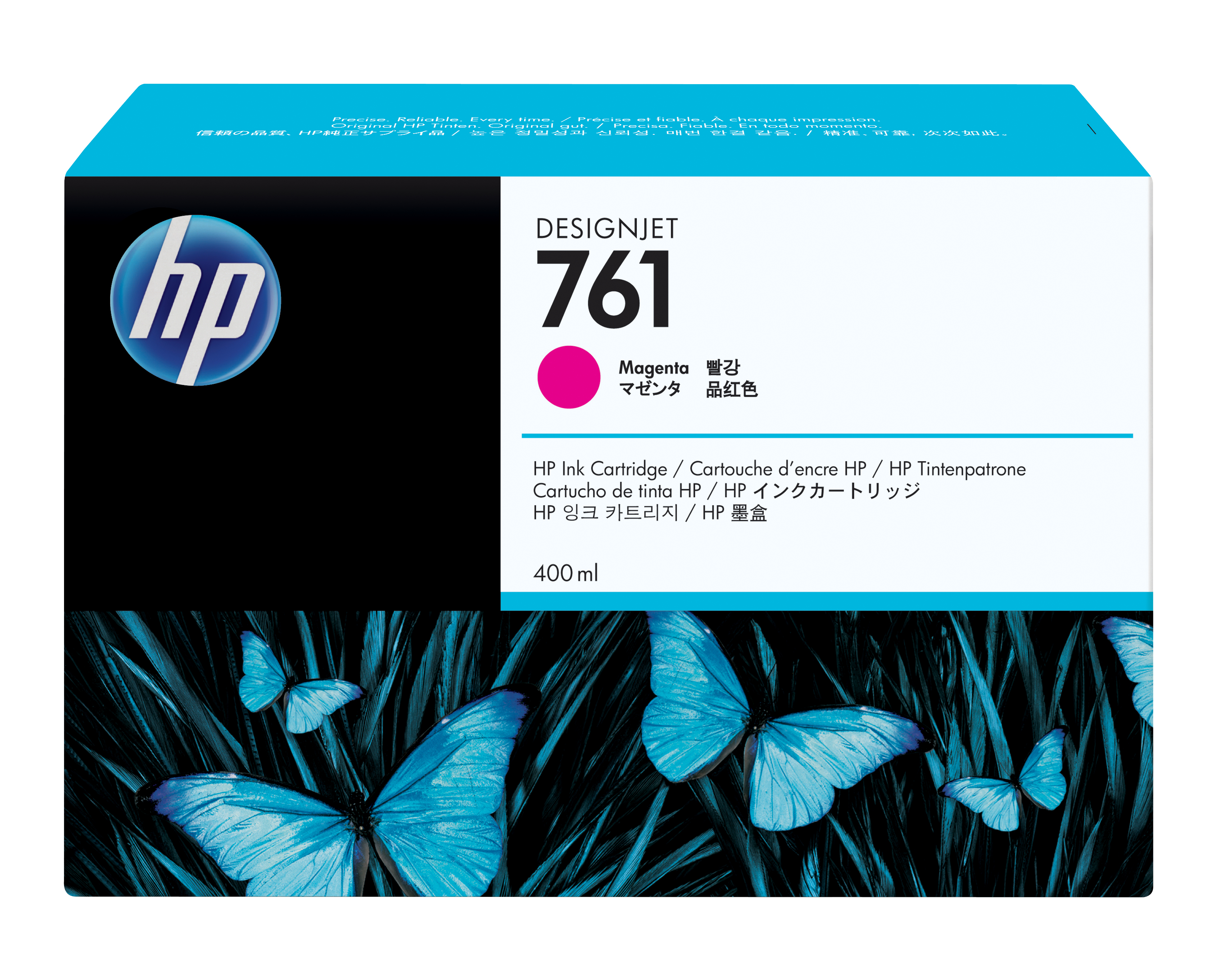 HP Designjet T7100 Cartucho Magenta nº761 400ml