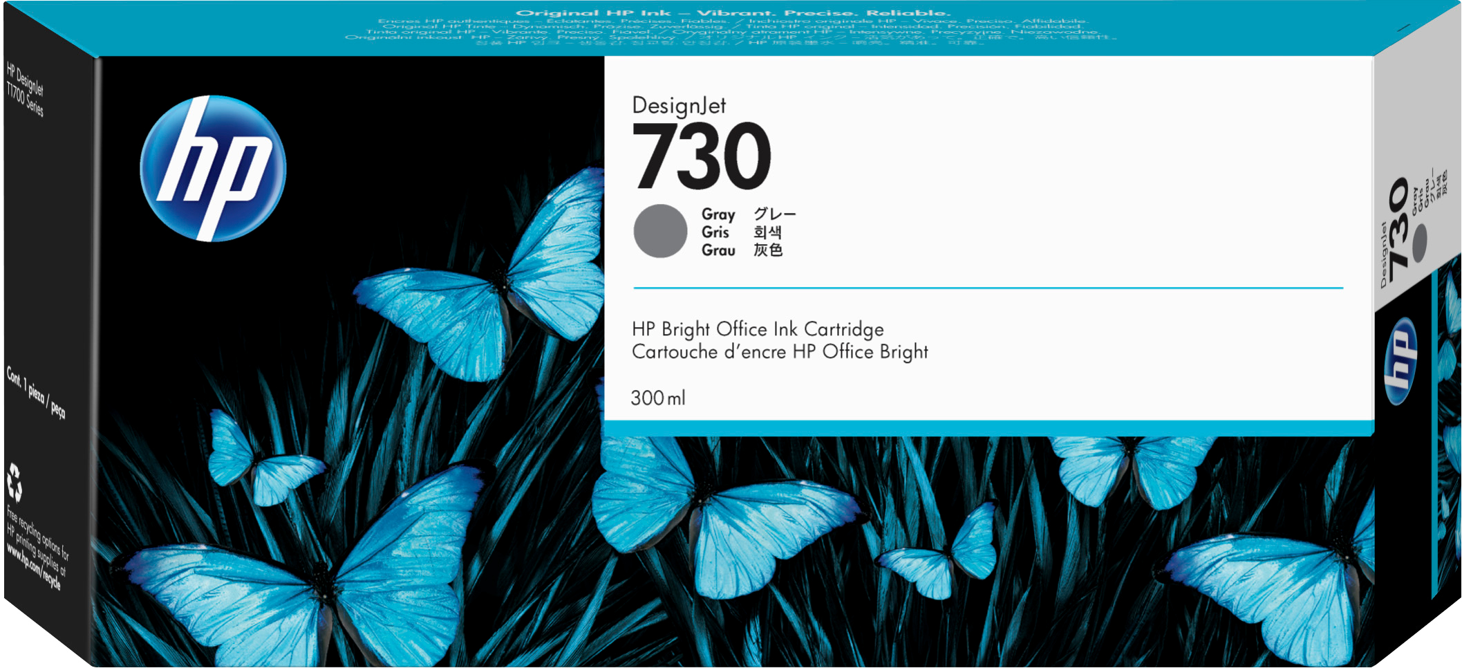 HP nº730 300-ml Gray