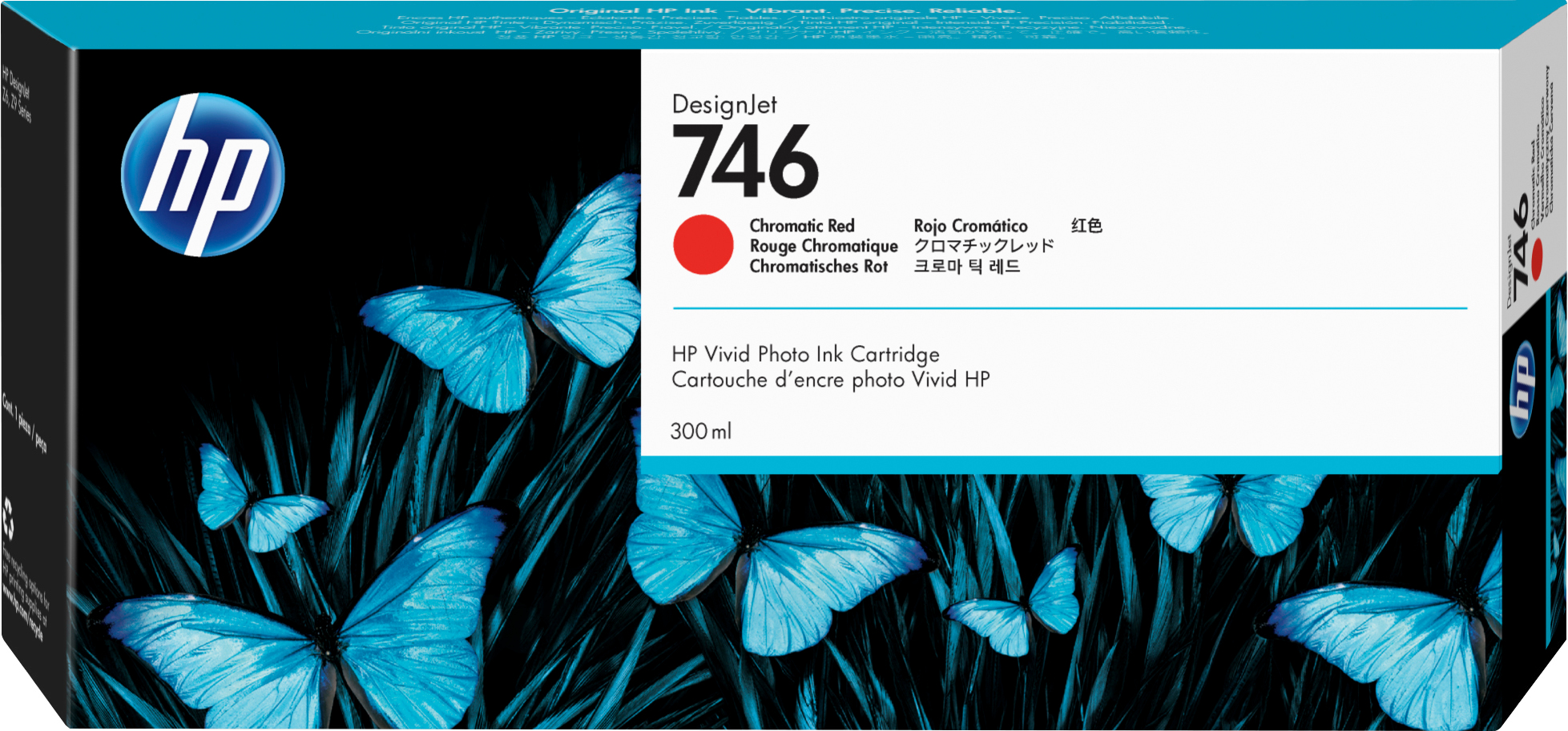 HP nº746 300-ml Chromatic Red