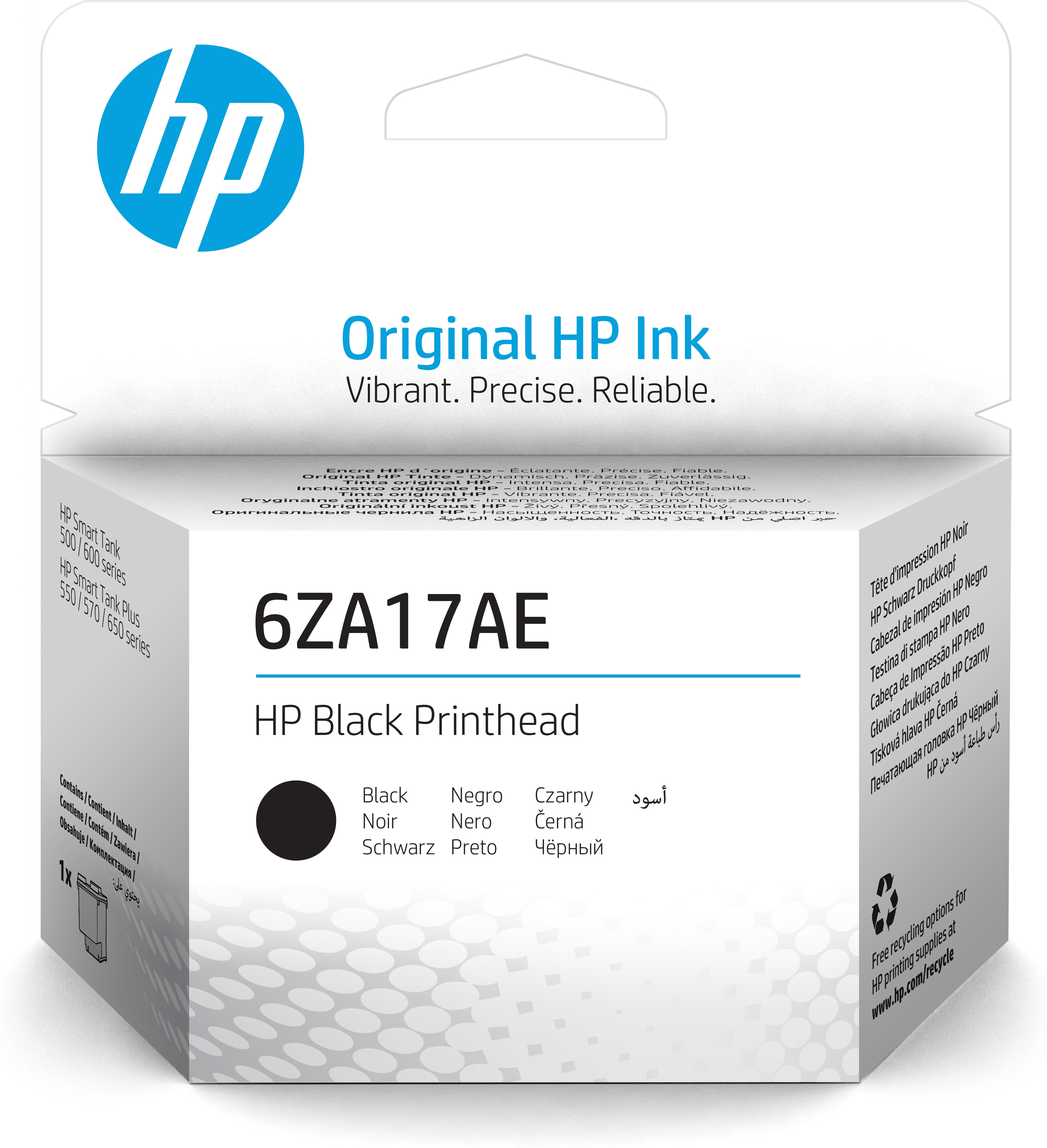 HP Smart Tank 500 Cabezal de impresion Negro