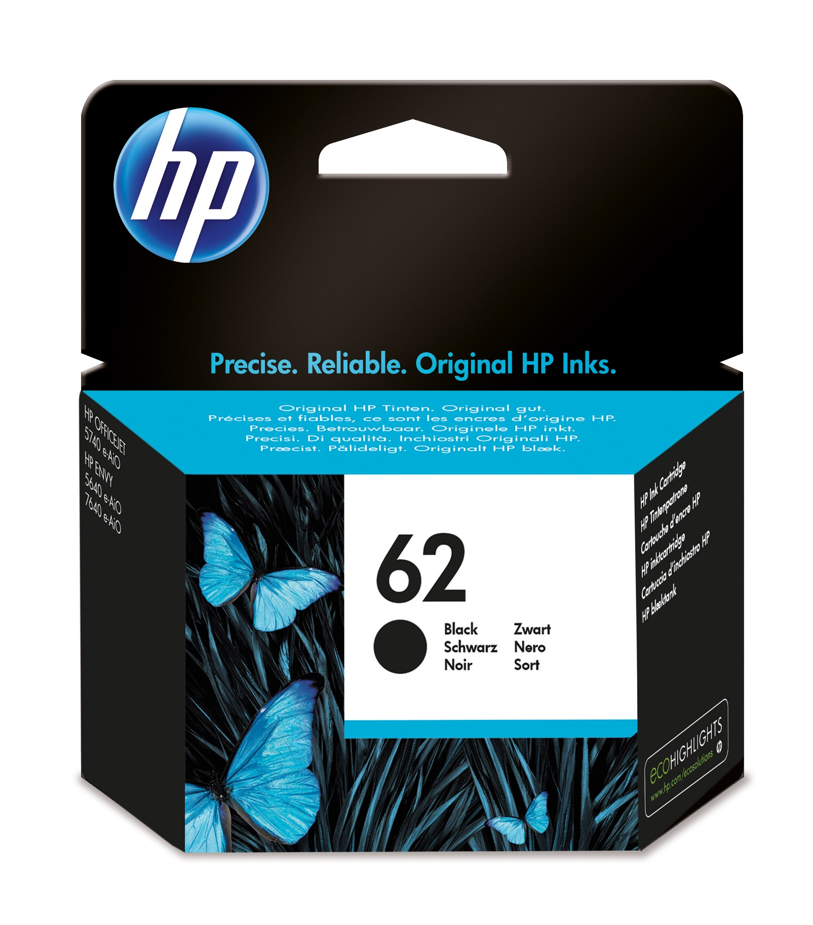 HP Envy 5640, Officejet 5740 Cartucho Negro