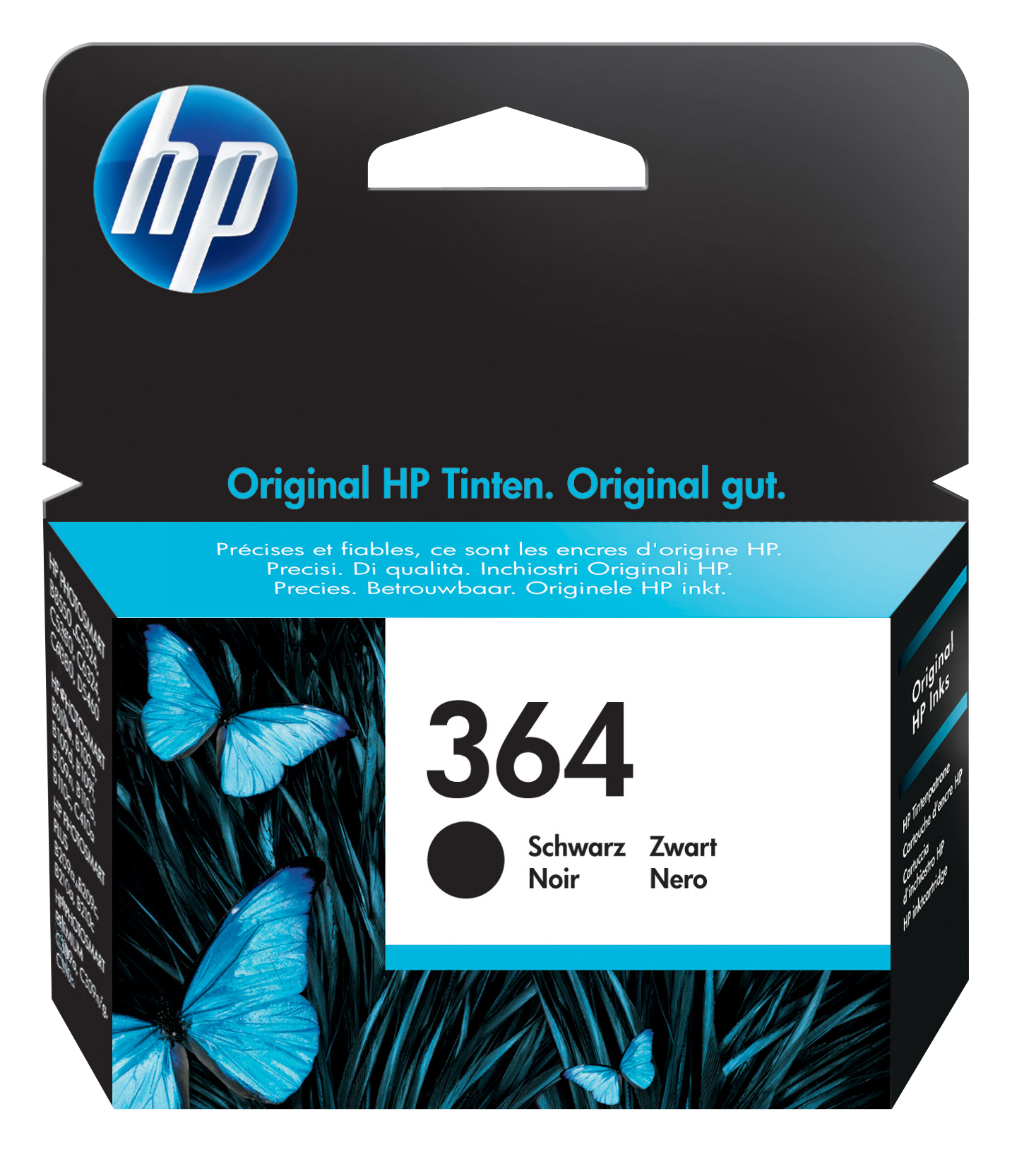 HP nº364 Cartucho Negro, 250 paginas