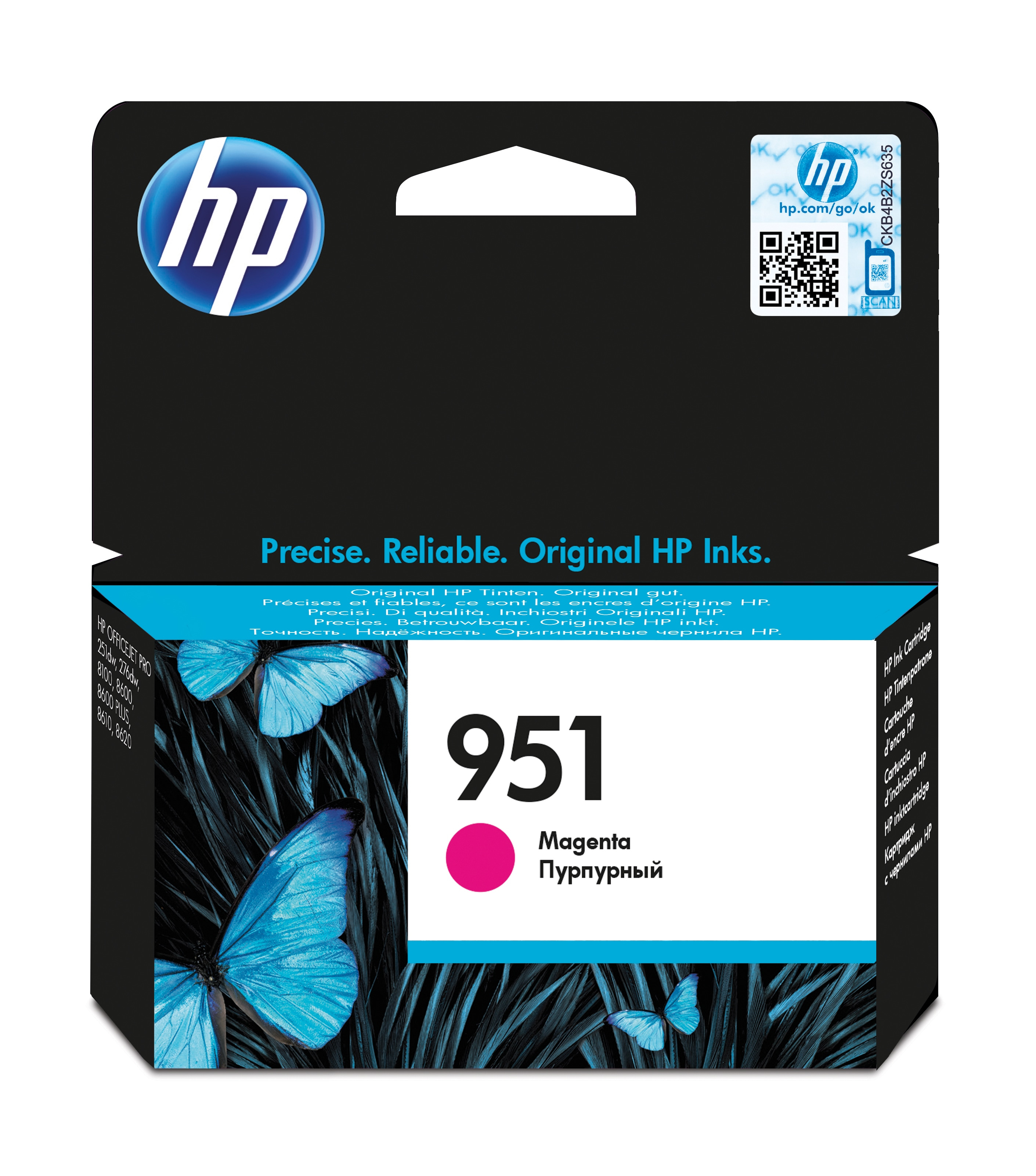 HP Cartucho Inyeccion Tinta Magenta nº951