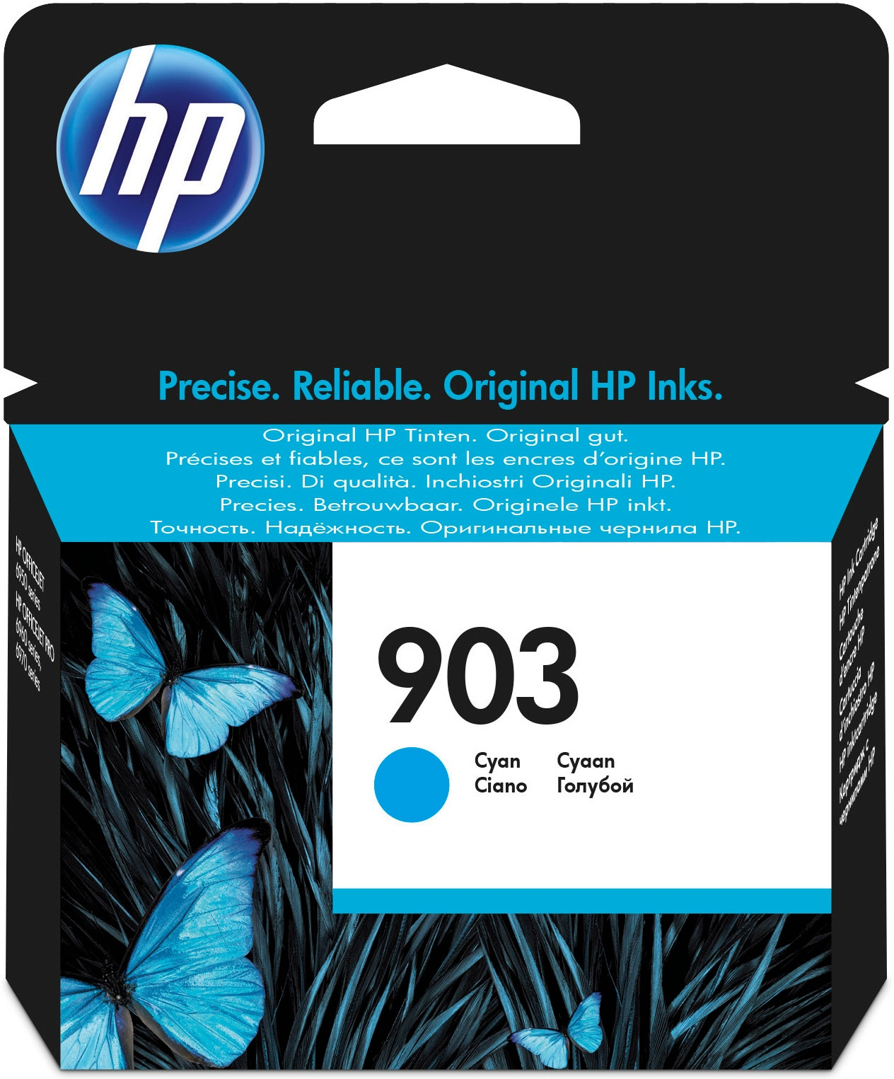 HP OfficeJet Pro 6860 / 6960 / 6970 Cartucho de tinta cian Nº903