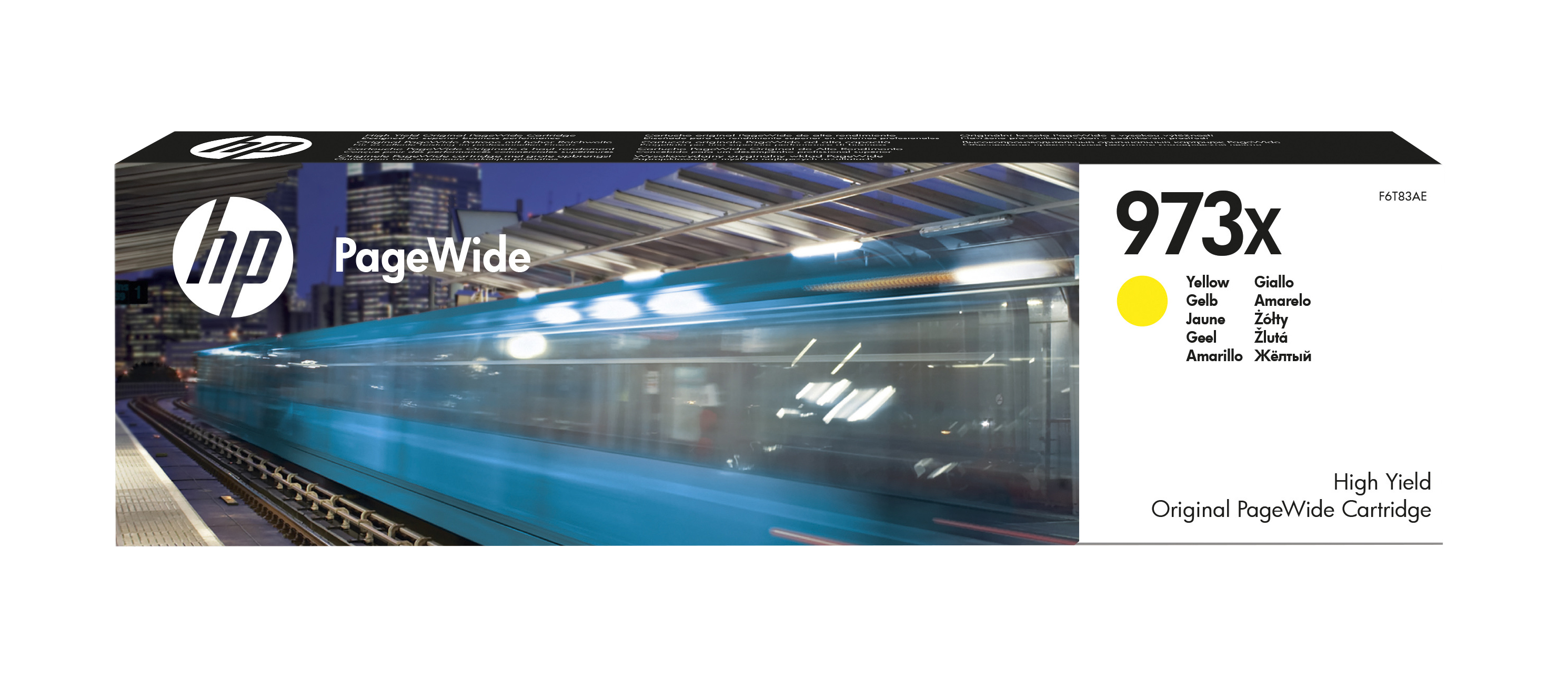 HP PageWide Pro 477 nº973X Cartucho Amarillo