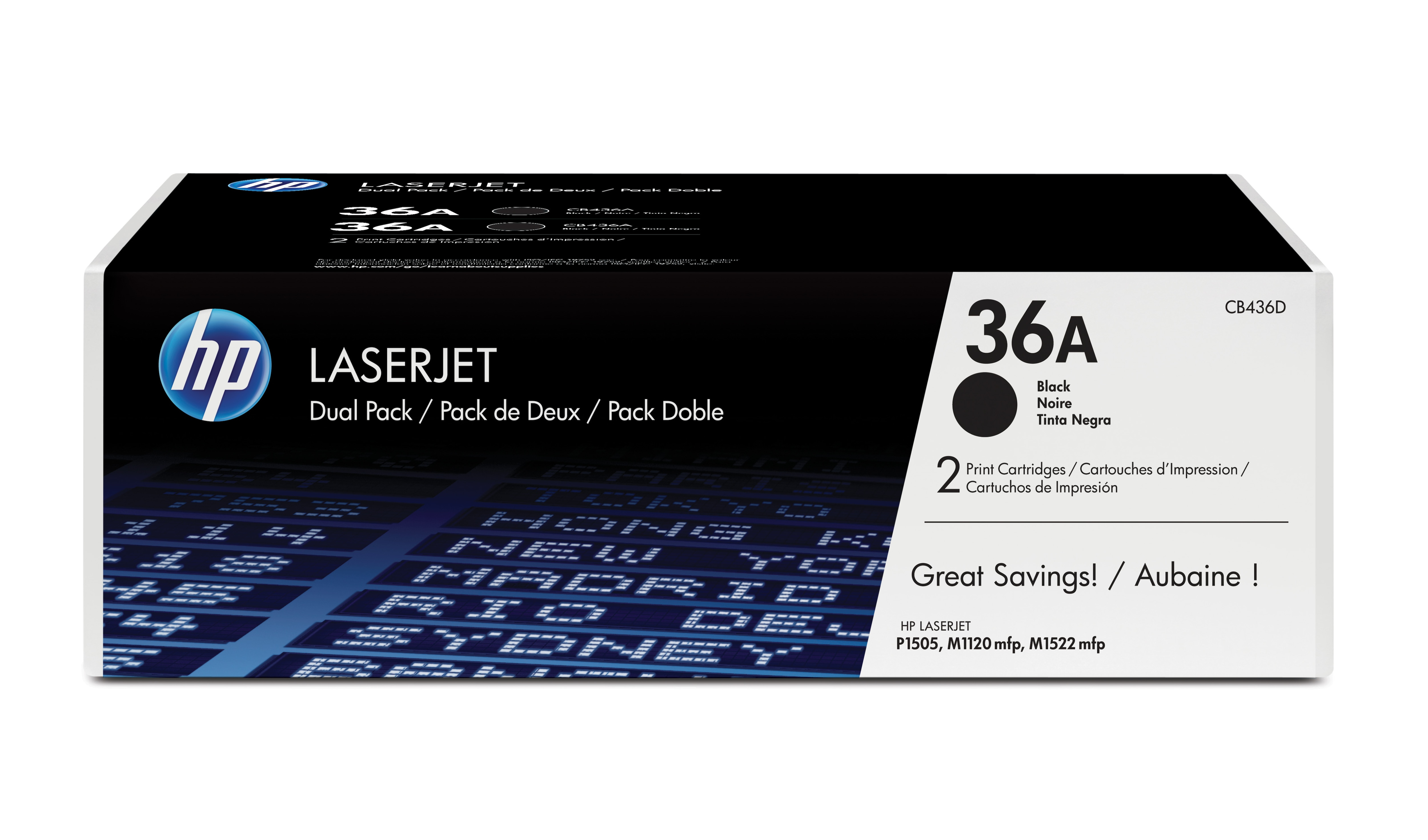HP Laserjet P1505/M1522/M1120 Toner negro