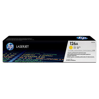 HP Laserjet Pro 100 Cp/1025NW/1025/1020 Toner Amarillo 126A