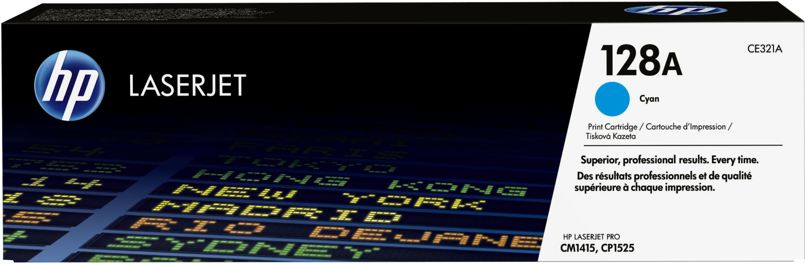 HP Laserjet Pro/Serie CM1415 Toner Cyan 128A