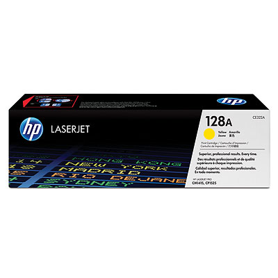 HP Laserjet Pro/Serie CM1415 Toner Amarillo 128A