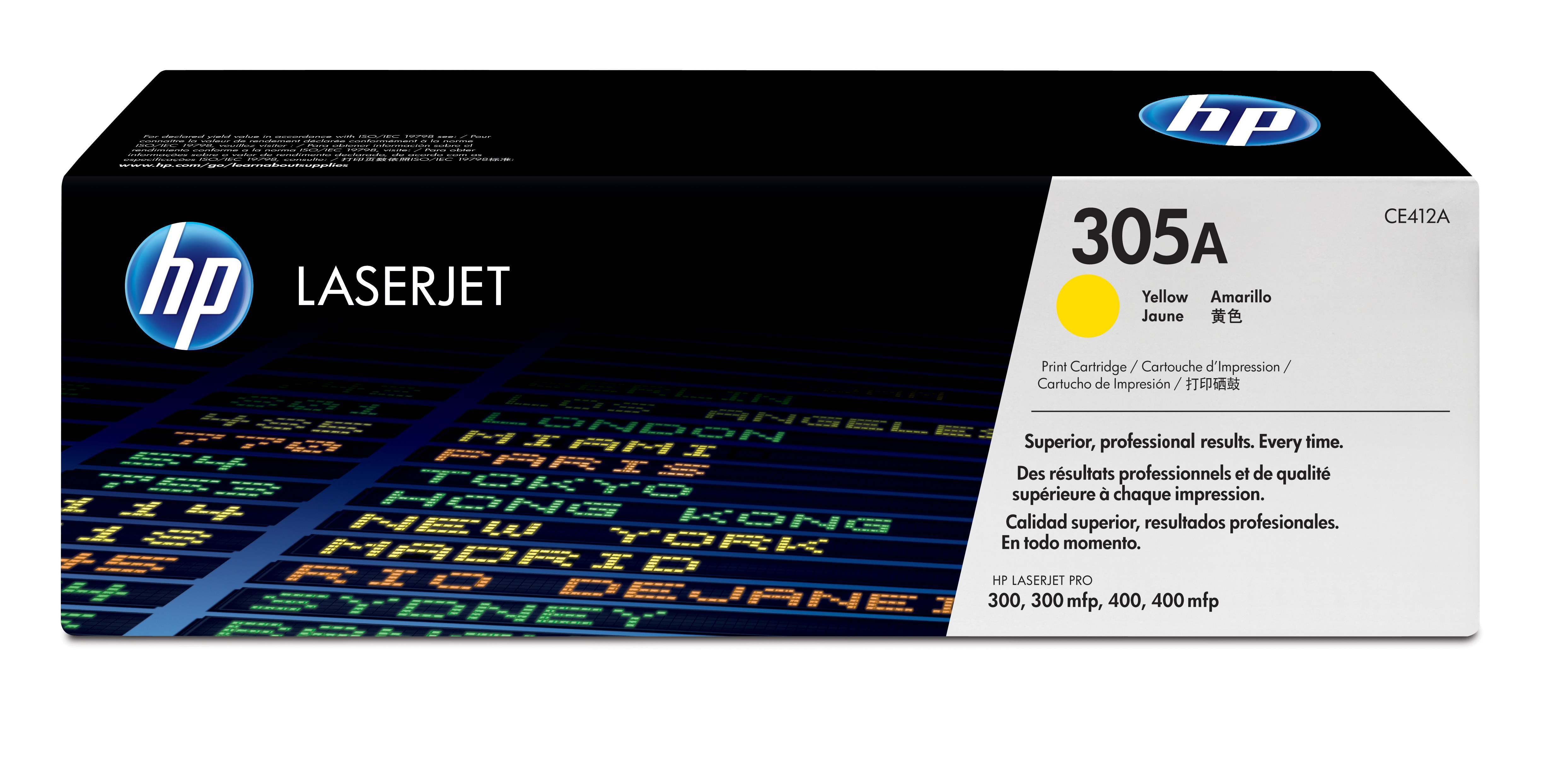 HP Color Laserjet Pro 300/400 Toner Amarillo