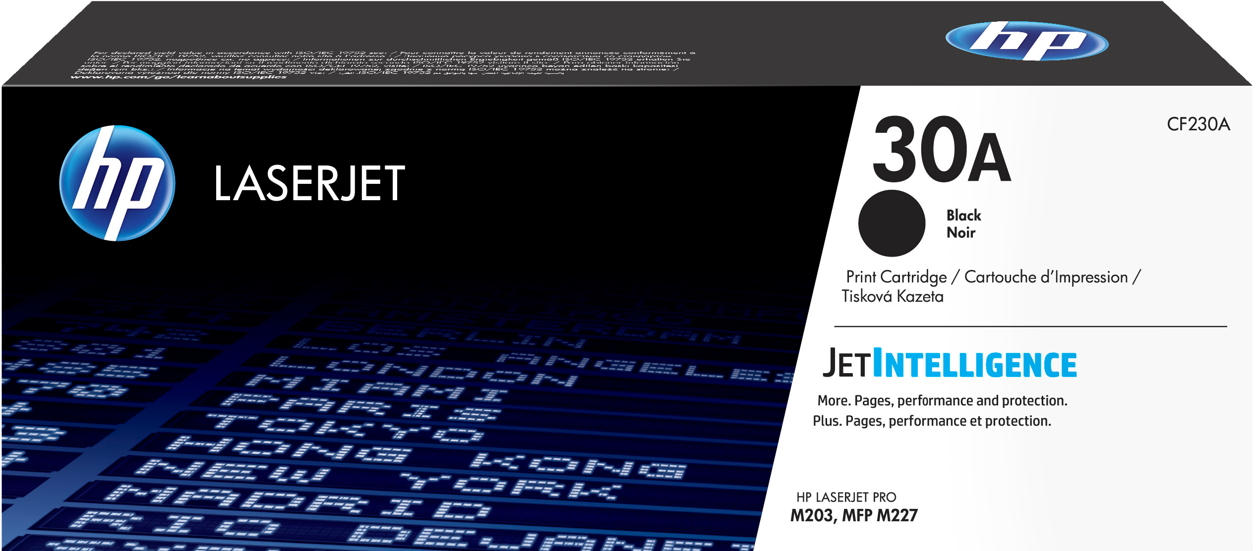 HP LaserJet Pro M203dn/dw, Mfp M227fdw/sdn Toner Negro nº30A