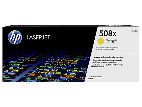 HP Laserjet M553 Toner 508X Amarillo