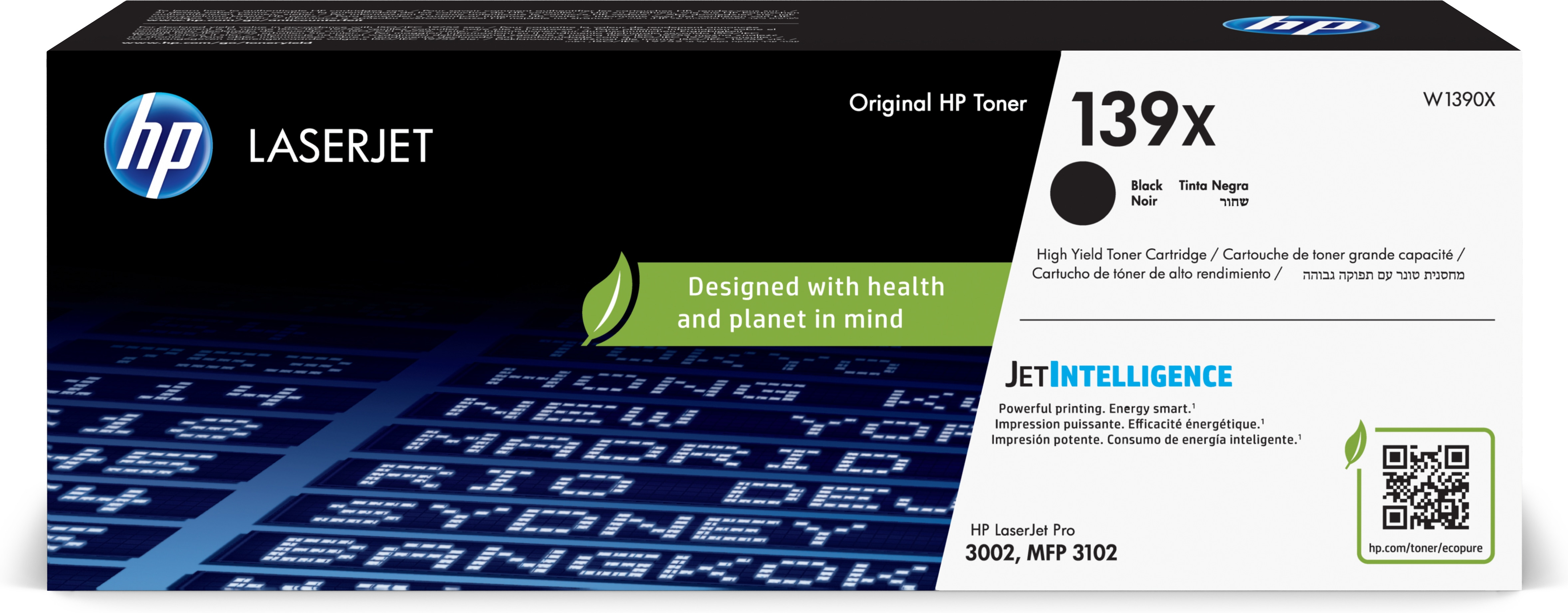 HP Toner 139X Negro para laserJet Pro 3001/3002