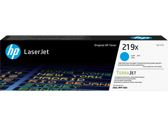 HP 219X High Yield Cyan