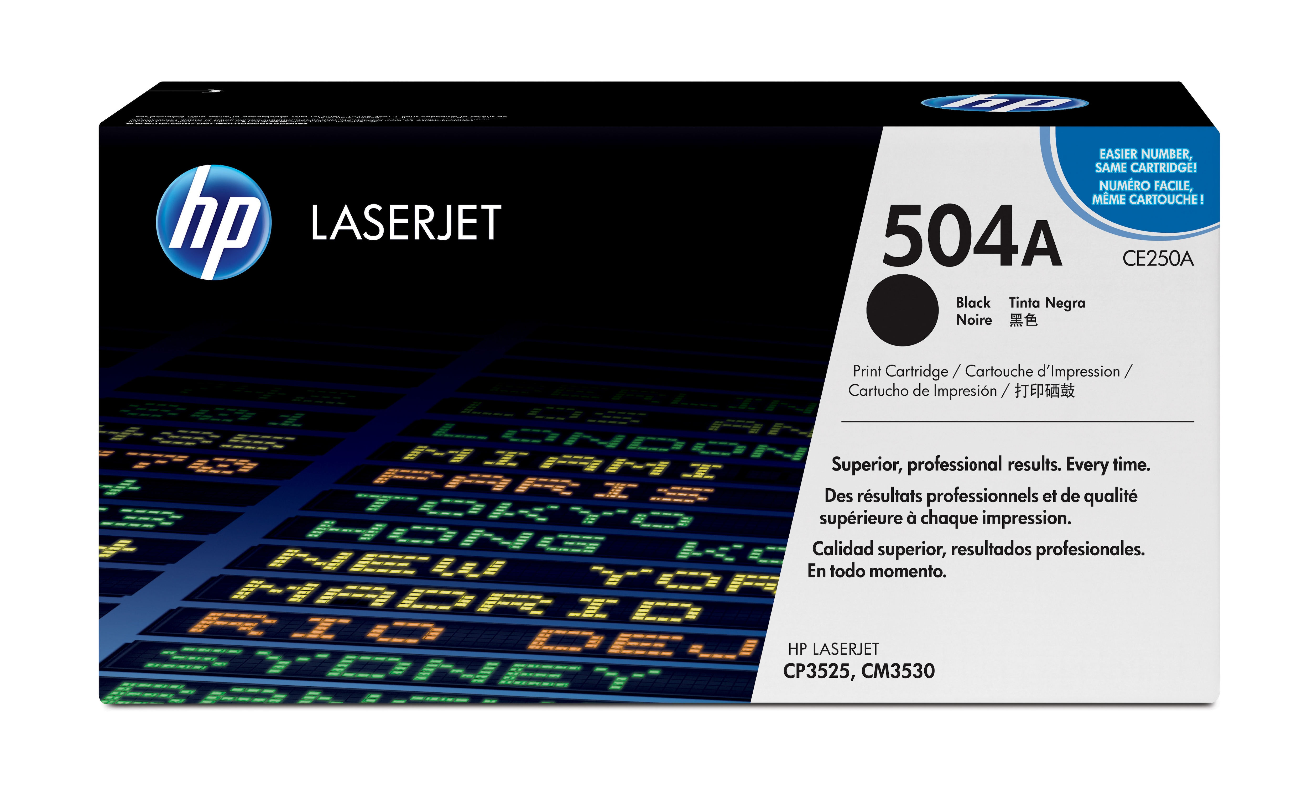 HP Laserjet CP3525 Toner Negro