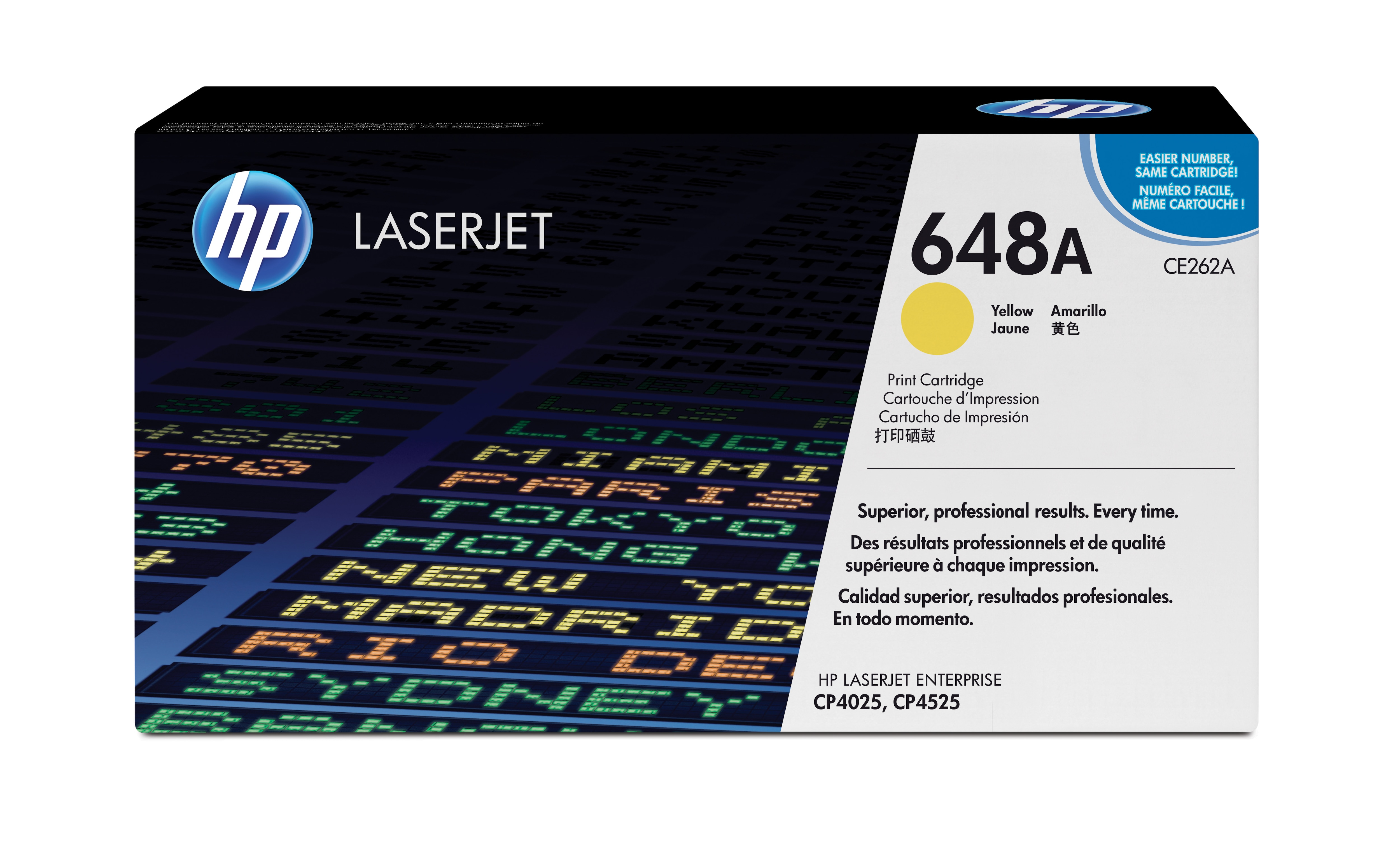 HP Laserjet Cp/4025/4525/4525DN Toner Amarillo, 11.000 Paginas