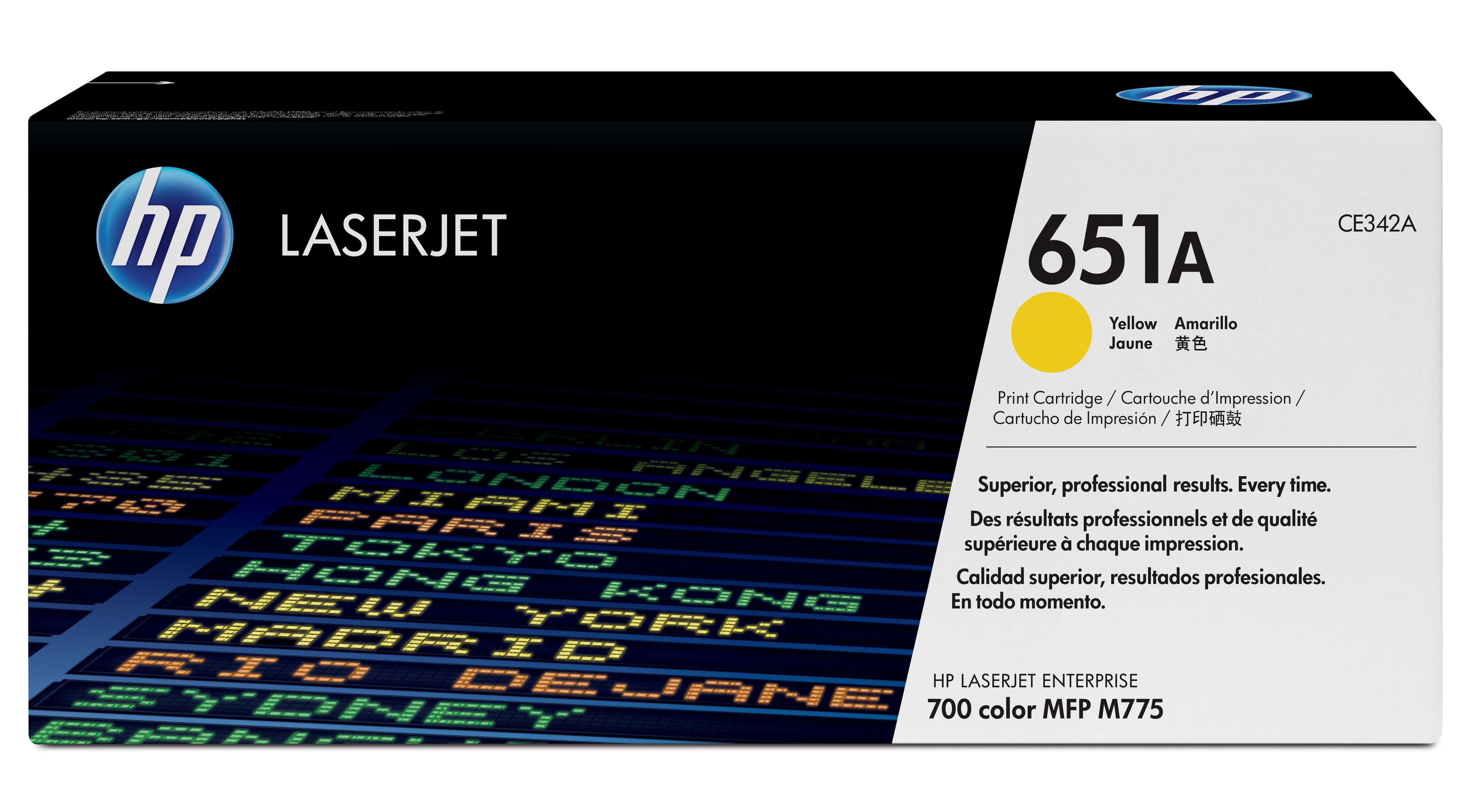 HP LaserJet Interprise 700MFP/M775 Toner Amarillo