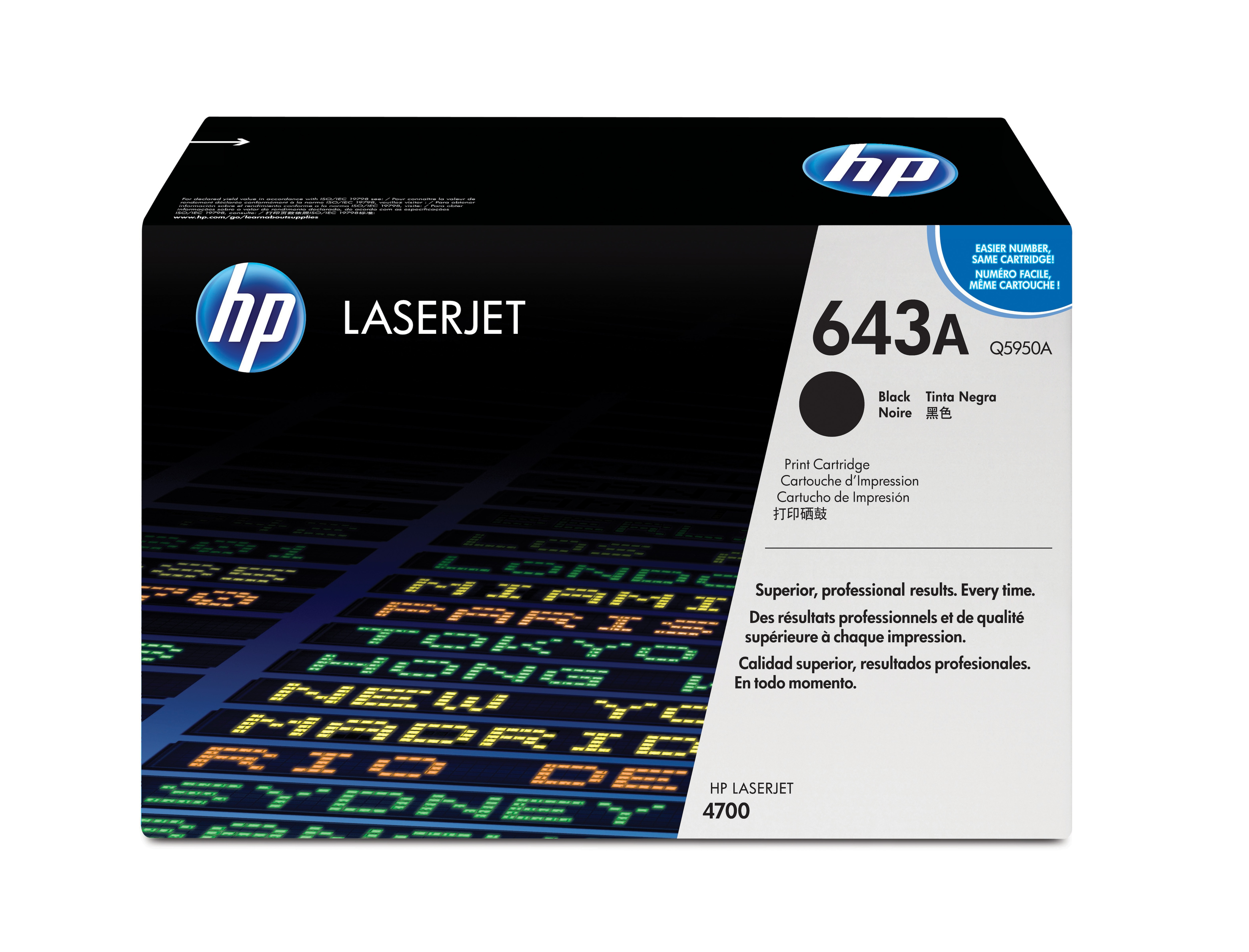 HP Laserjet Color 4700 Toner Negro