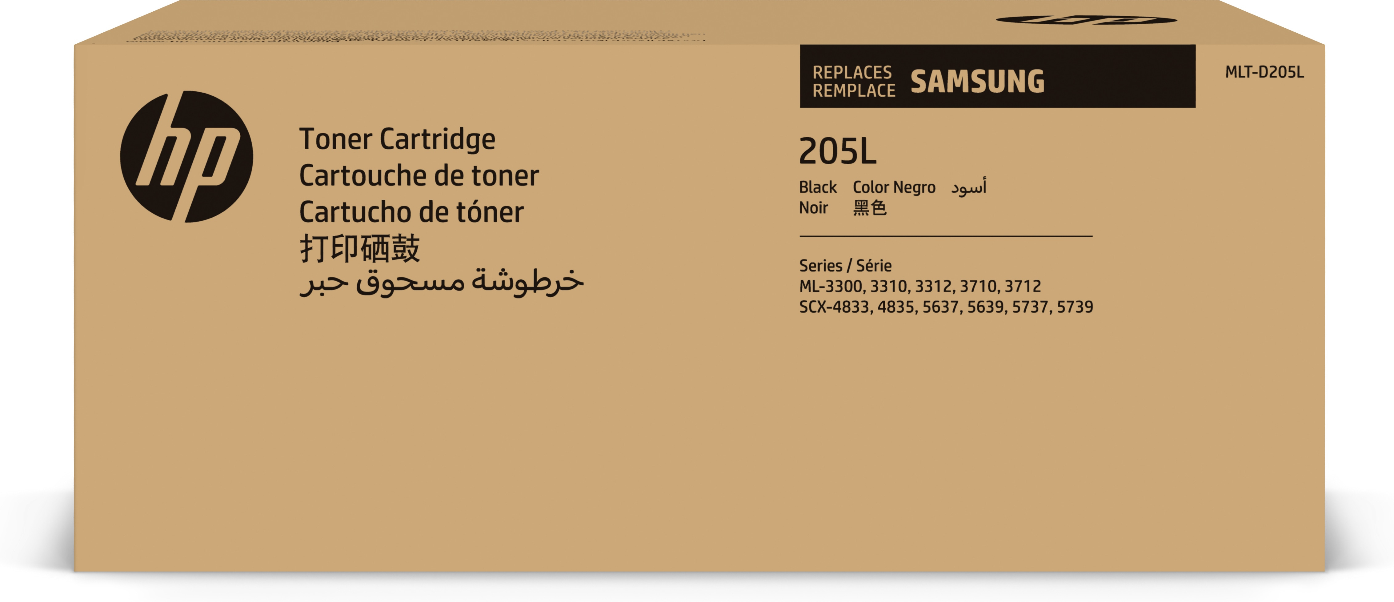 HP Samsung Toner Laser ML-3310/3710 Negro 5.000 Paginas