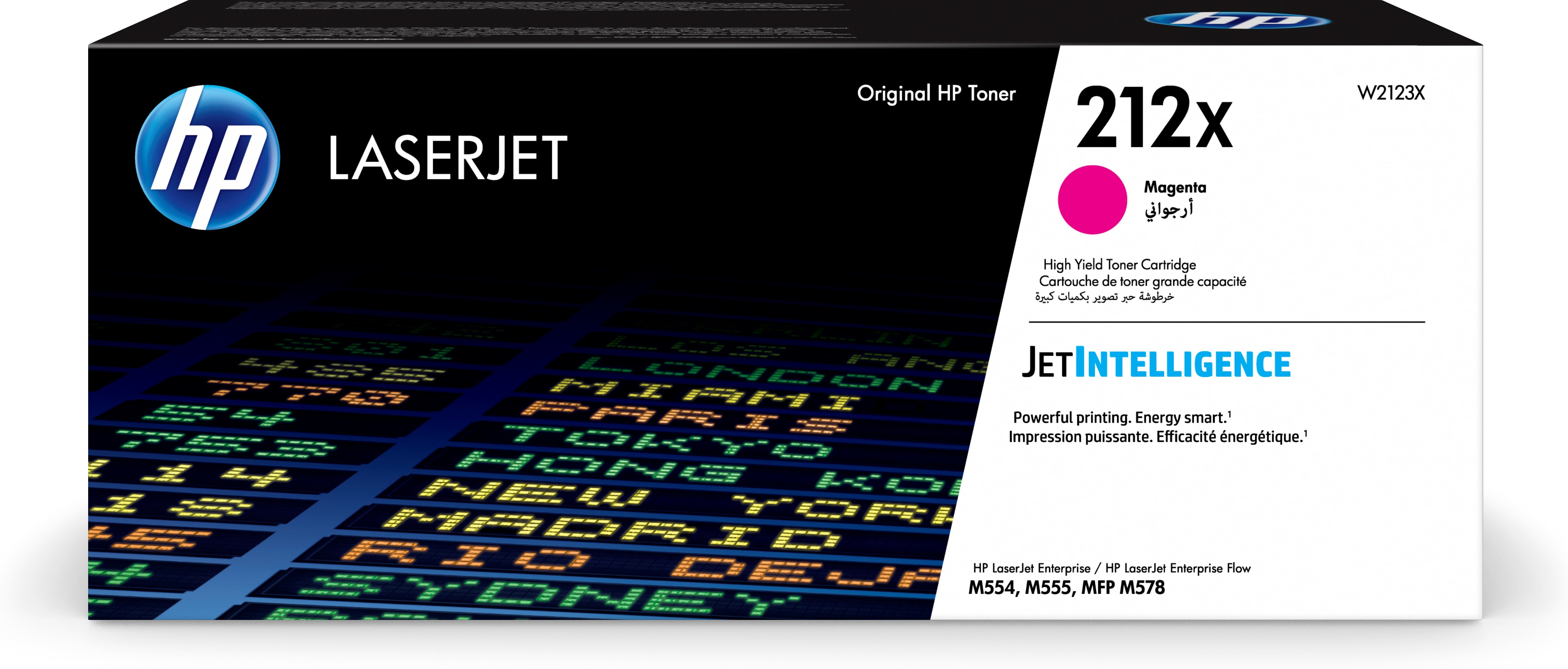 HP Toner LaserJet 212X M578 M555 Magenta Alta capacidad