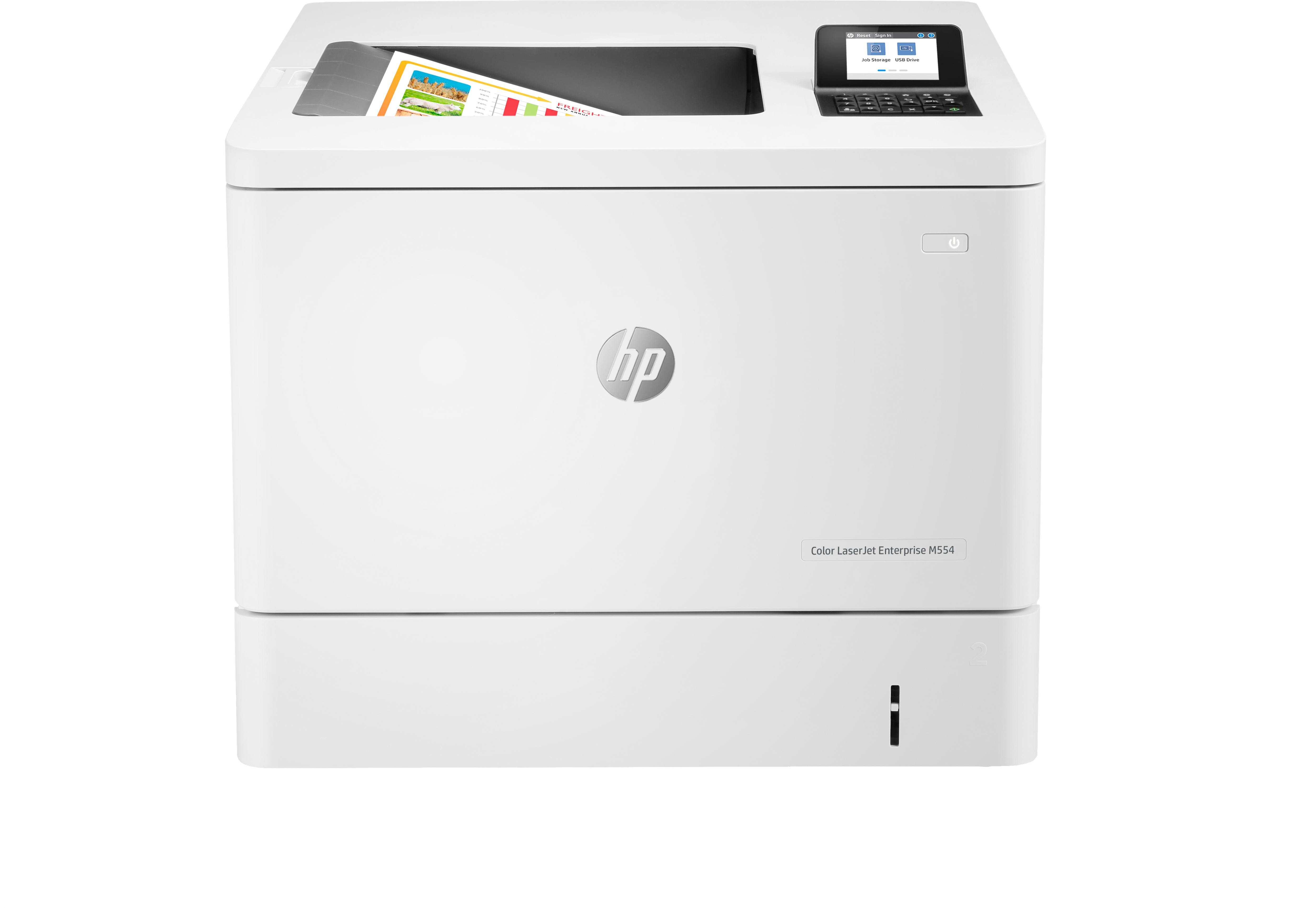 HP laser color laserJet Enterprise M554dn
