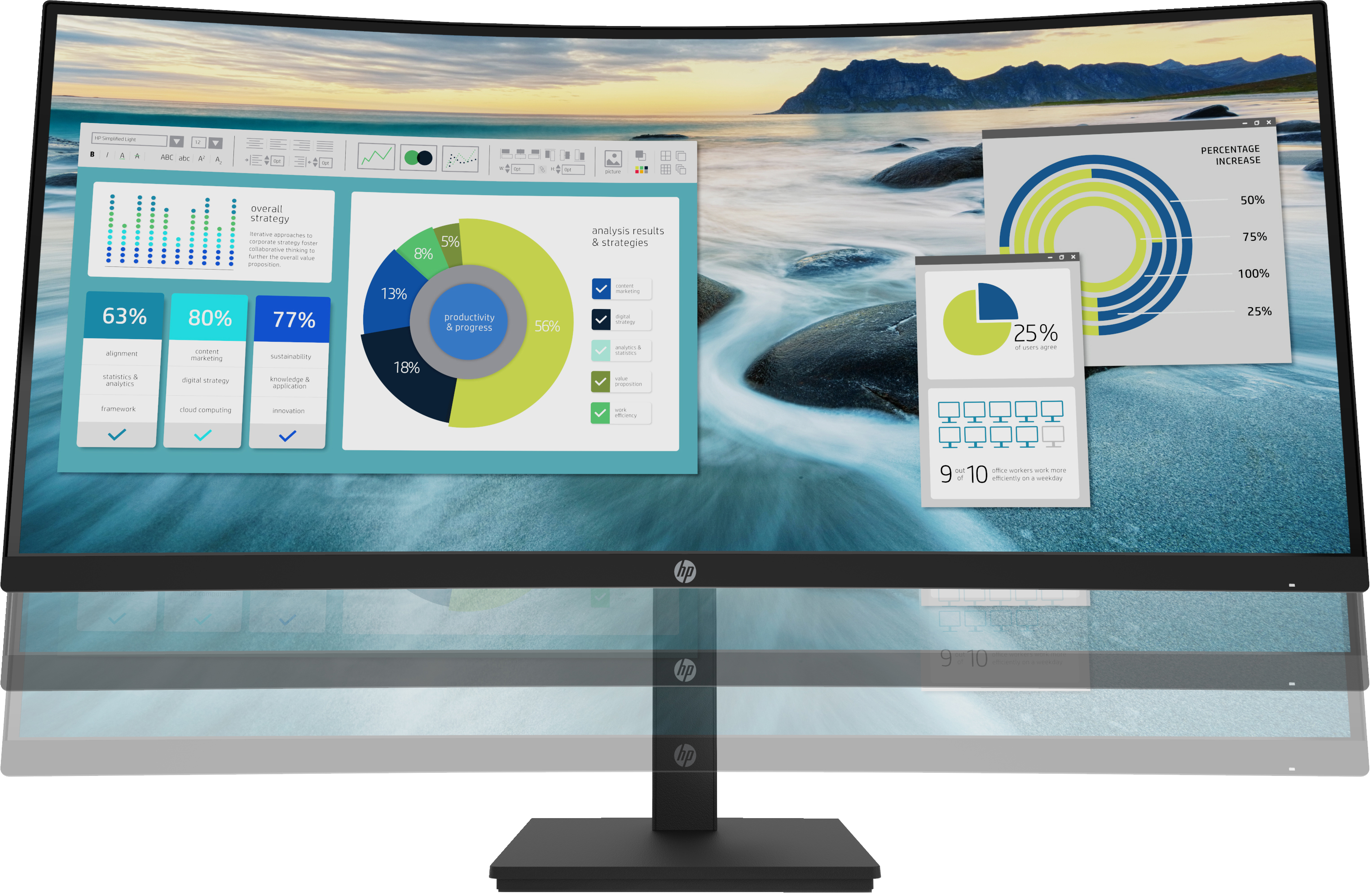 HP P34hc G4 / 34" / Wqhd – HDMI / DisplayPort