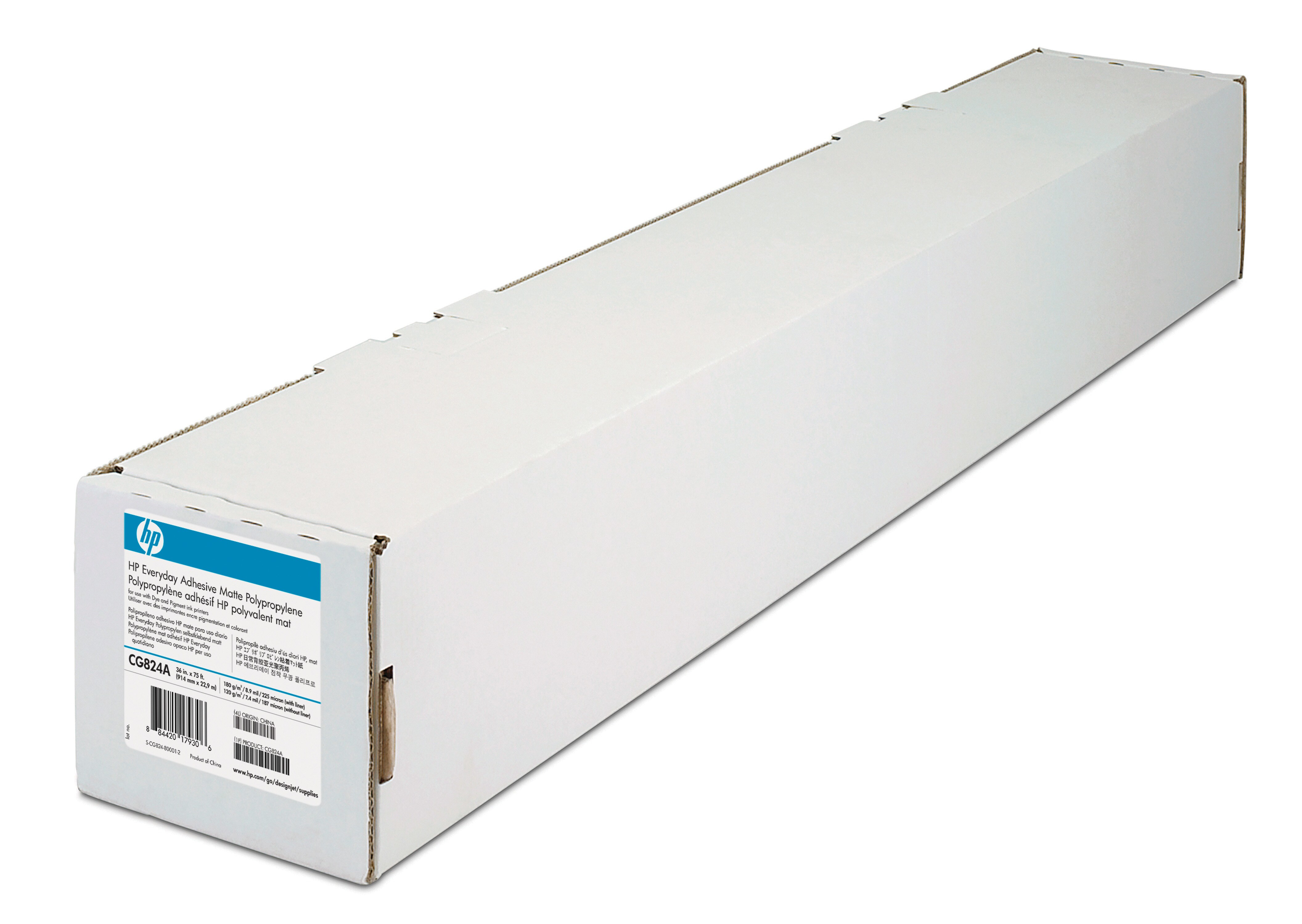 HP Papel Gf Inkjet Adhesive Everyday Matt Polypropylene 24"