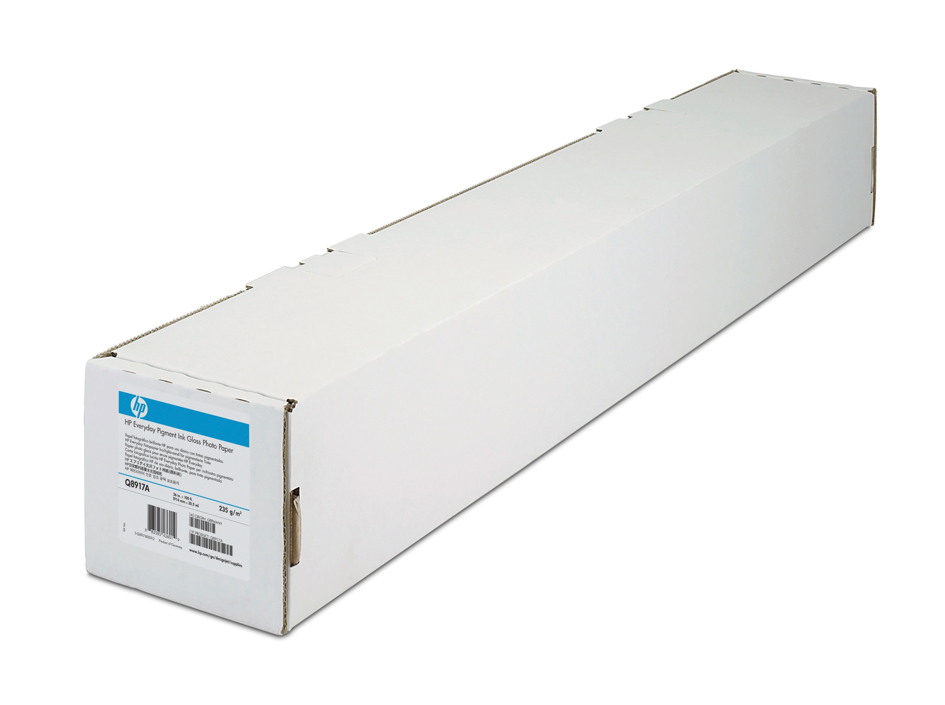HP Papel Couche (Recubierto) Gramaje Extra. Rollo 24", 30m. x 610mm., 130g