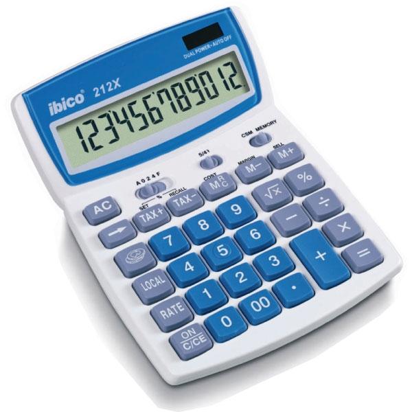 Ibico Calculadora financiera 212x 12 digitos